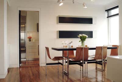  Modern Apartment Dining Room. Fifth Avenue Apartment by David Netto Design LLC.