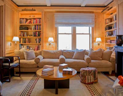  Traditional Apartment Living Room. Park Ave Duplex by David Netto Design LLC.