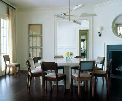  Contemporary Family Home Dining Room. Cove Hollow by Robert Stilin.