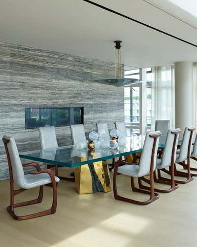  Contemporary Apartment Dining Room. Tribeca Triplex by Amy Lau Design.