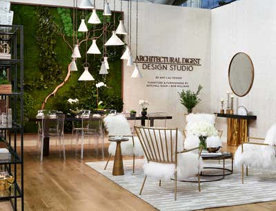  Contemporary Modern Mixed Use Workspace. Architectural Digest Design Studio by Amy Lau Design.