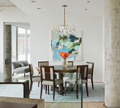  Contemporary Apartment Dining Room. West Village Residence by Sheila Bridges Design, Inc.