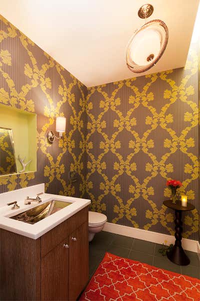  Eclectic Apartment Bathroom. Downtown Penthouse by Sheila Bridges Design, Inc.