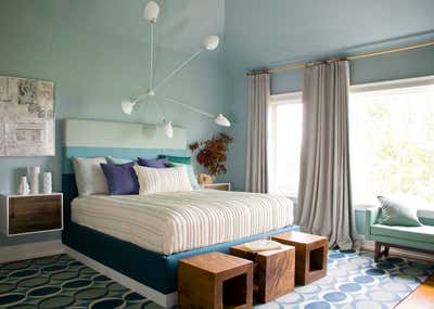  Contemporary Vacation Home Bedroom. Bridgehampton Beach House by Amy Lau Design.