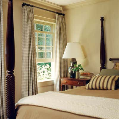  Traditional Family Home Bedroom. New Old House on the Water by Glenn Gissler Design.