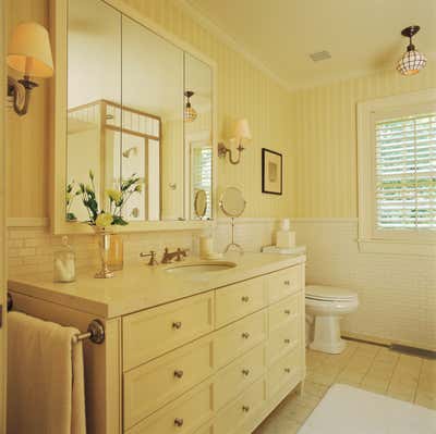  Traditional Family Home Bathroom. New Old House on the Water by Glenn Gissler Design.
