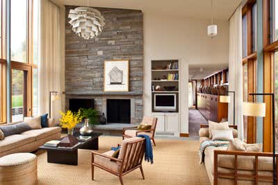  Beach House Living Room. Modern Summer Home by Glenn Gissler Design.