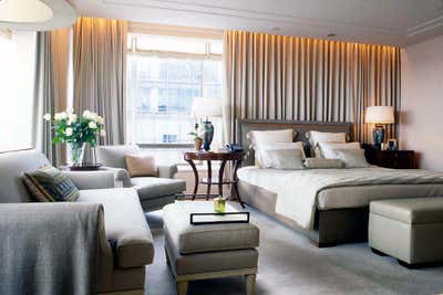  Contemporary Family Home Bedroom. High-Rise Refinement by Glenn Gissler Design.