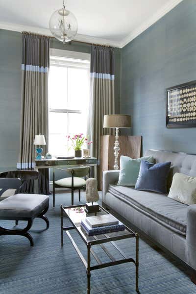  Apartment Office and Study. Back Bay Apartment by Frank Roop Design Interiors.