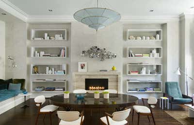 Modern Dining Room. Back Bay Apartment by Frank Roop Design Interiors.