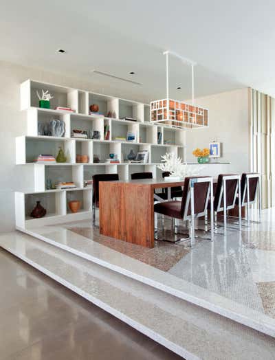  Modern Apartment Dining Room. South Beach Apartment by Frank Roop Design Interiors.