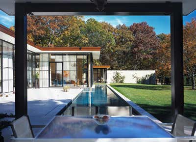 Modern Exterior. Glass House by Michael Haverland Architect.