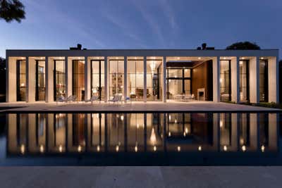  Modern Beach House Exterior. Waterfront House by Michael Haverland Architect.