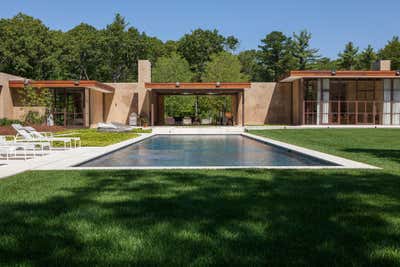  Modern Family Home Exterior. House on 20 Acres by Michael Haverland Architect.