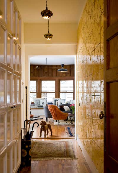  Apartment Entry and Hall. Upper East Side Apartment by Michael Haverland Architect.