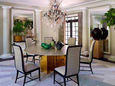  Contemporary Family Home Dining Room. Doheny by Jean-Louis Deniot.