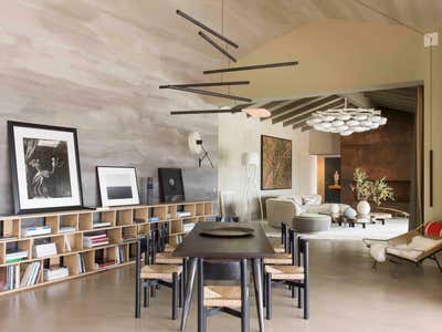  Contemporary Family Home Dining Room. House in Corsica by Jean-Louis Deniot.