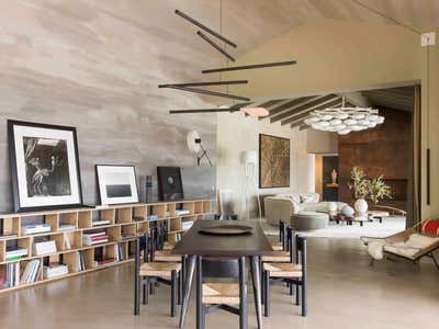  Contemporary Dining Room. House in Corsica by Jean-Louis Deniot.