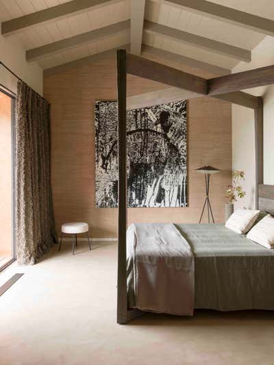  Contemporary Family Home Bedroom. House in Corsica by Jean-Louis Deniot.