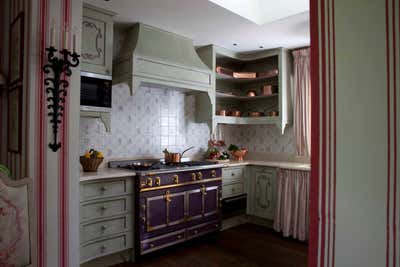  English Country Family Home Kitchen. Notting Hill Villa by NH Design.