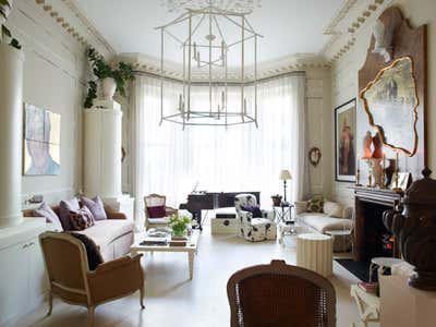  Eclectic Apartment Living Room. London Apartment by NH Design.