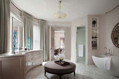  Transitional Family Home Bathroom. Commonwealth Avenue by Ries Hayes.