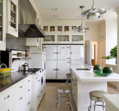  Transitional Beach House Kitchen. Palm Beach Residence by Ries Hayes.