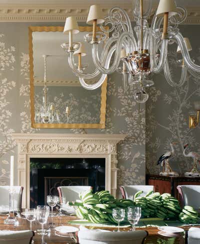  Transitional Beach House Dining Room. Palm Beach Residence by Ries Hayes.