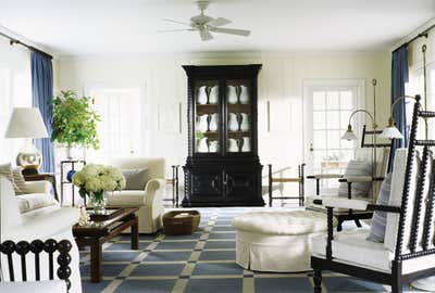  Coastal Vacation Home Living Room. East End Summer Home by Ries Hayes.