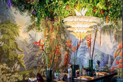  Entertainment/Cultural Dining Room. DIFFA Dining by Design by Sasha Bikoff Interior Design.