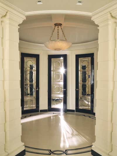  Regency Entry and Hall. Park Avenue Residence by David Kleinberg Design Associates.