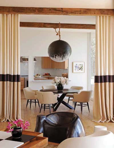  Modern Bachelor Pad Dining Room. Sunset Capri by Trip Haenisch & Associates.