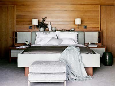  Modern Beach House Bedroom. Malibu Residence by Barbara Barry Incorporated.