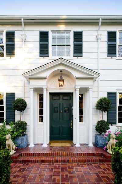  Traditional Family Home Exterior. Home Again by Timothy Corrigan, Inc..