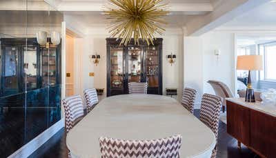  Traditional Apartment Dining Room. Madison Avenue Residence  by Vaughn Miller Studio.