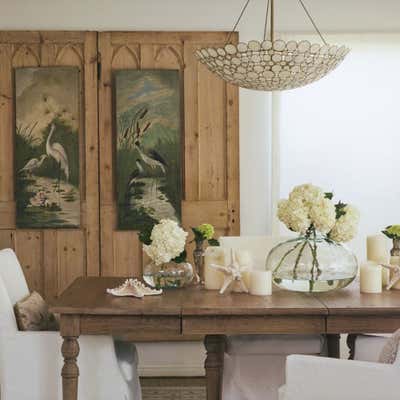  Cottage Family Home Dining Room. Channel Islands by Giannetti Home.