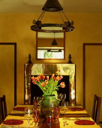  Arts and Crafts Family Home Dining Room. La Miniatura by Annie Kelly Art + Design.
