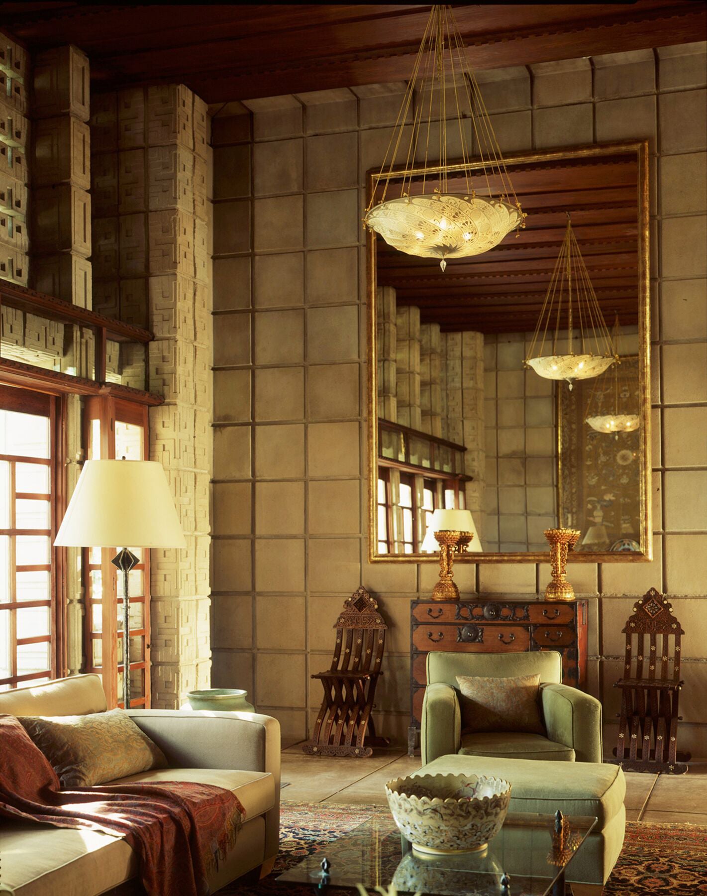 Arts and Crafts Living Room