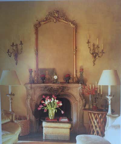  Mediterranean Family Home Living Room. Villa Vallombrosa by Annie Kelly Art + Design.
