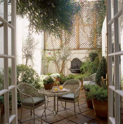 Traditional Apartment Patio and Deck. Apartment in London by Roger Jones by Sibyl Colefax & John Fowler.
