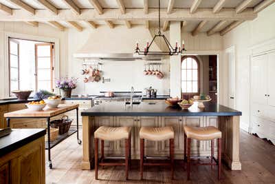  Farmhouse Kitchen. Relaxed by Suzanne Kasler Interiors.