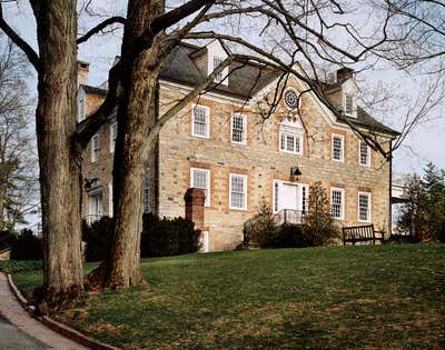  Traditional Country House Exterior. House in Northwestern Connecticut by Allan Greenberg Architect.