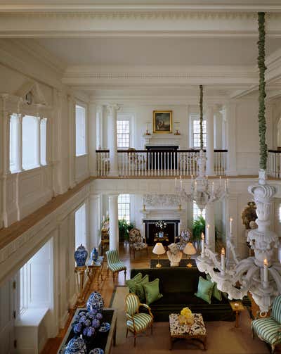  Traditional Country House Living Room. House in Northwestern Connecticut by Allan Greenberg Architect.