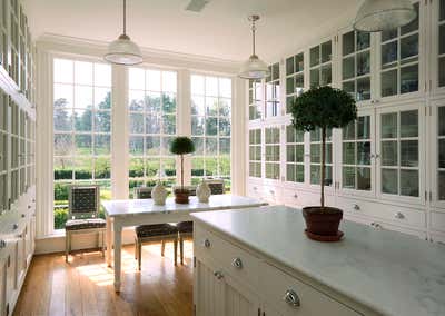 Traditional Country House Kitchen. House in Northwestern Connecticut by Allan Greenberg Architect.
