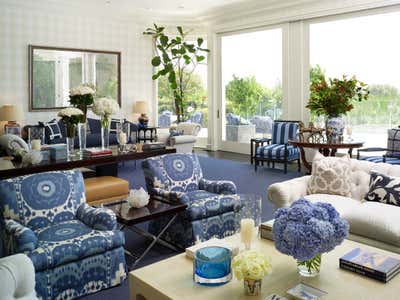  Preppy Living Room. Beverly Hills by Kirsten Kelli, LLC.