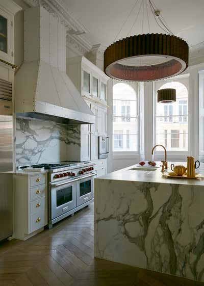  Eclectic Family Home Kitchen. Notting Hill Family House by Maddux Creative.