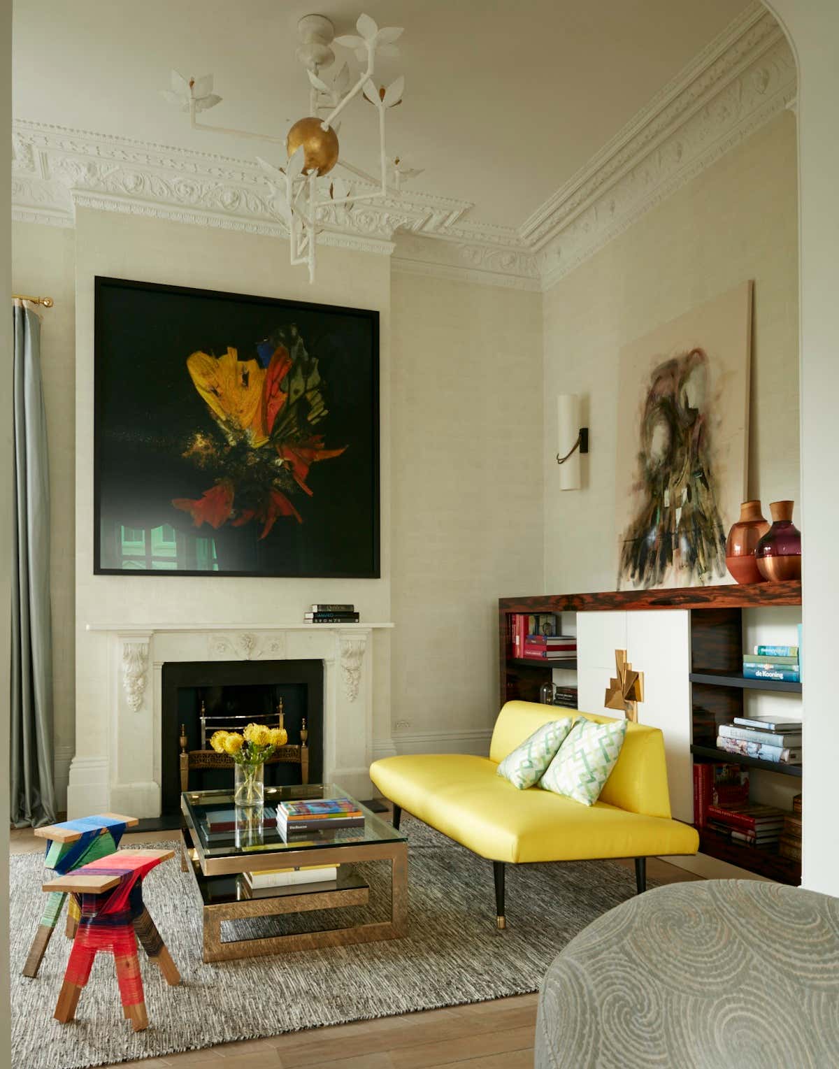 Eclectic Living Room