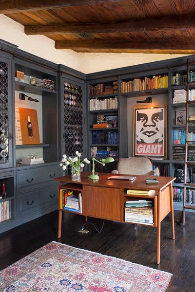  Eclectic Family Home Office and Study. Mount Washington by Deirdre Doherty Interiors, Inc..