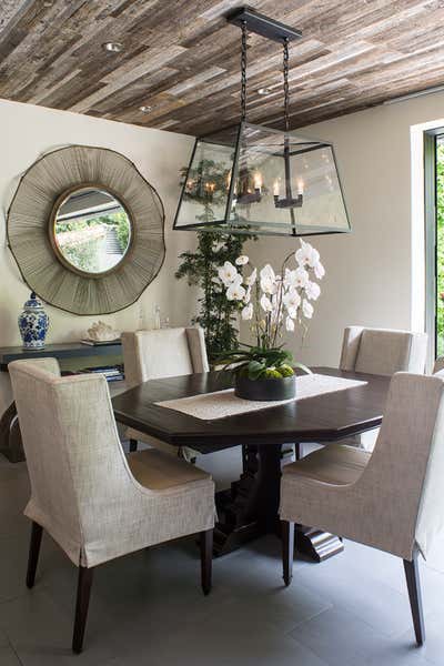  Modern Family Home Dining Room. West Los Angeles by Deirdre Doherty Interiors, Inc..