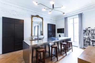  Contemporary Apartment Kitchen. Boulevard Malesherbes by Isabelle Stanislas Architecture.